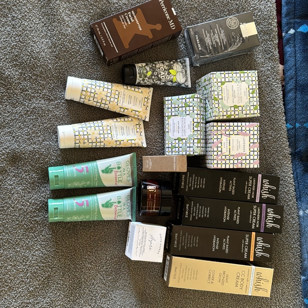 Assorted Moisturizers (higher end)